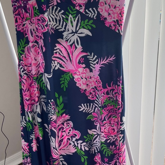 Lilly Pulitzer Noemi Maxi Dress-Medium - Picture 4 of 5